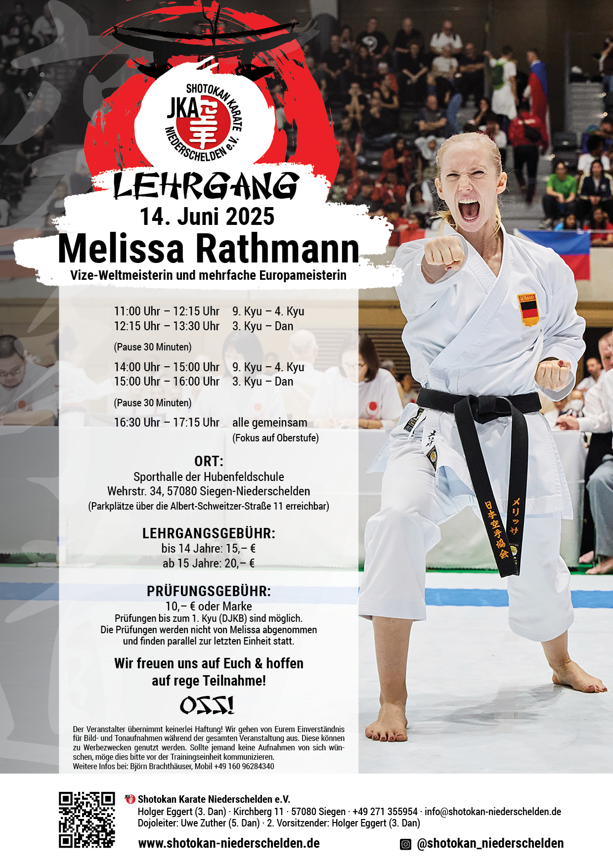 Melissa Rathmann @ Shotokan Karate Niederschelden e.V.