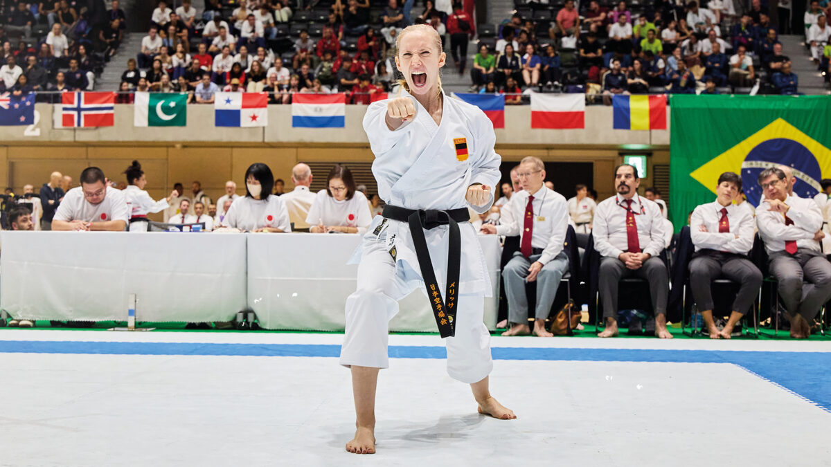 Melissa Rathmann wieder beim Shotokan Karate Niederschelden